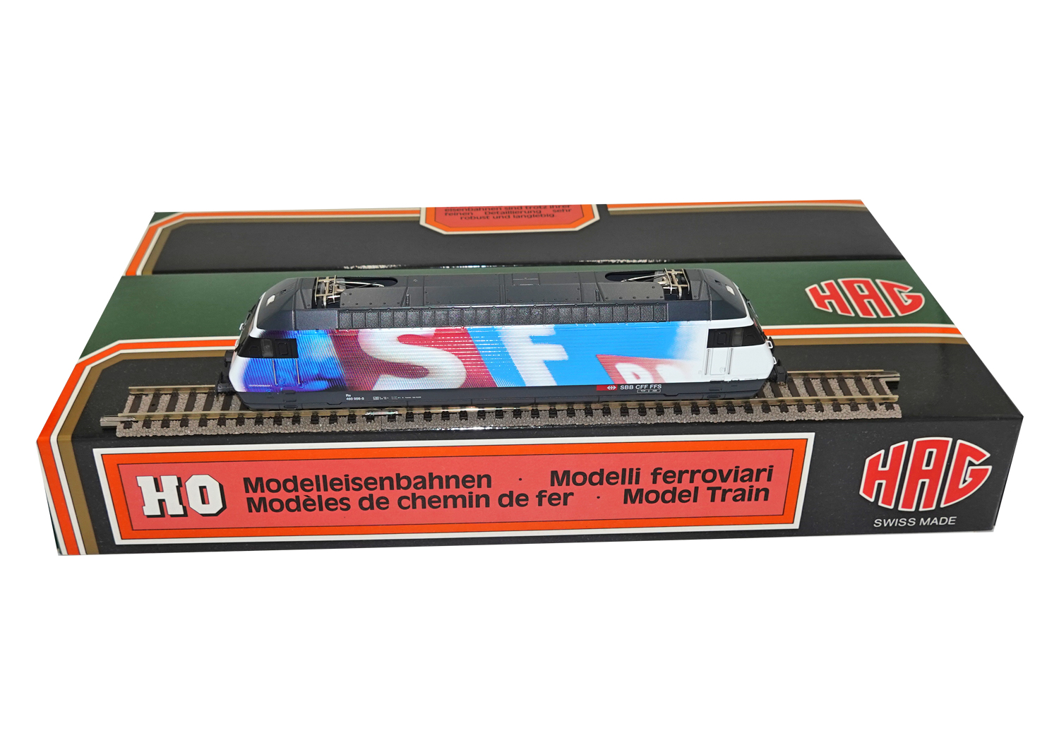 Hag 280 SBB E-Lokomotive Re 460 056-5 SF DRS1 AC  