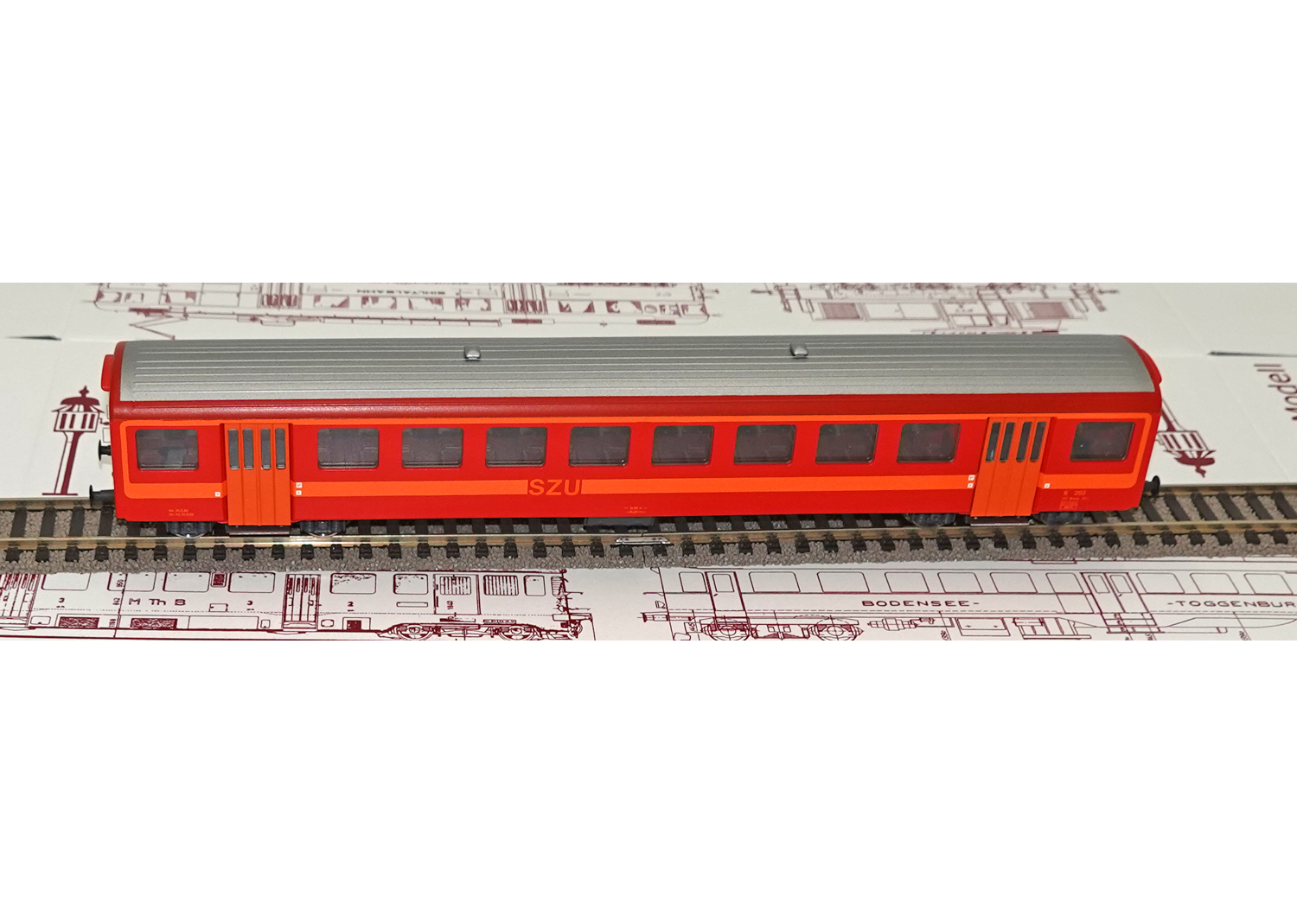 Sigg SZU Pendelzug BDe 4/4 3-teilig DC