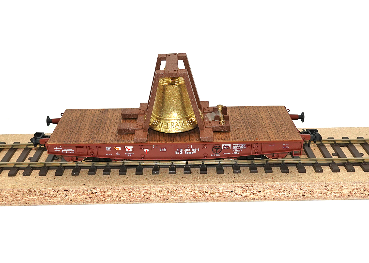 Märklin 5419 Spur 1 DB Schwertransportwagen mit Ladung 