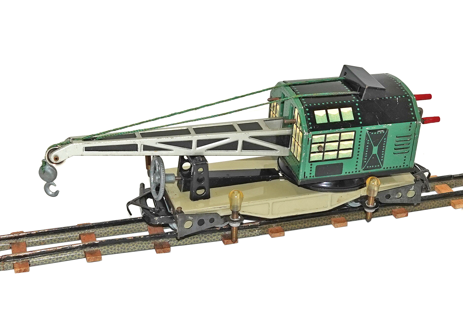 Biller-Bahn 239 Arbeitszug mit Kranwagen Biller-Bahn 239 Arbeitszug mit Kranwagen