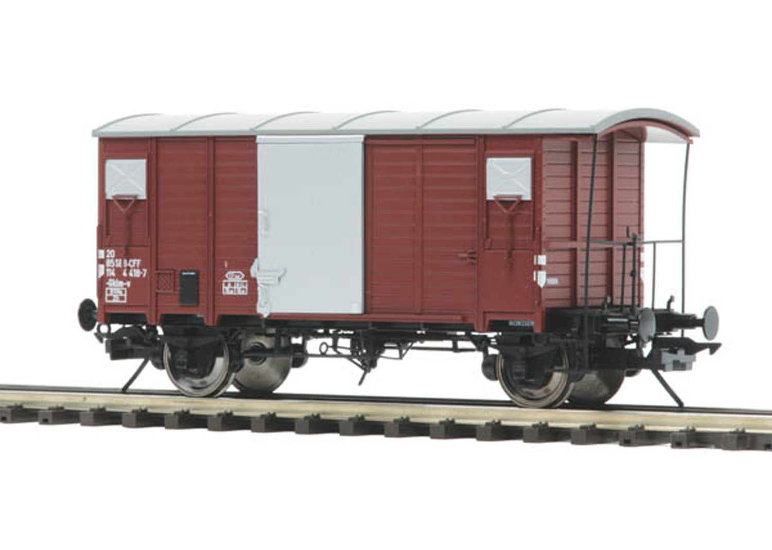 MTH 22-99046 SBB Gedeckter Guterwagen braun 