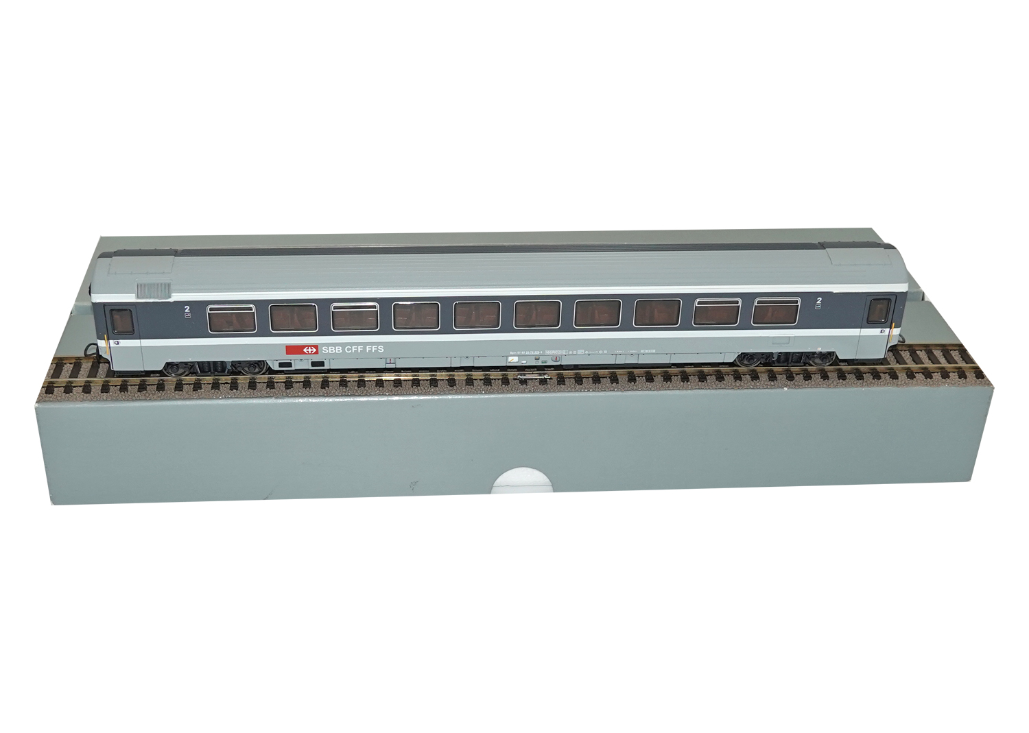 Railtop 13025, Railtop SBB Personenwagen Versuchsanstrich Chamaeleon DC 