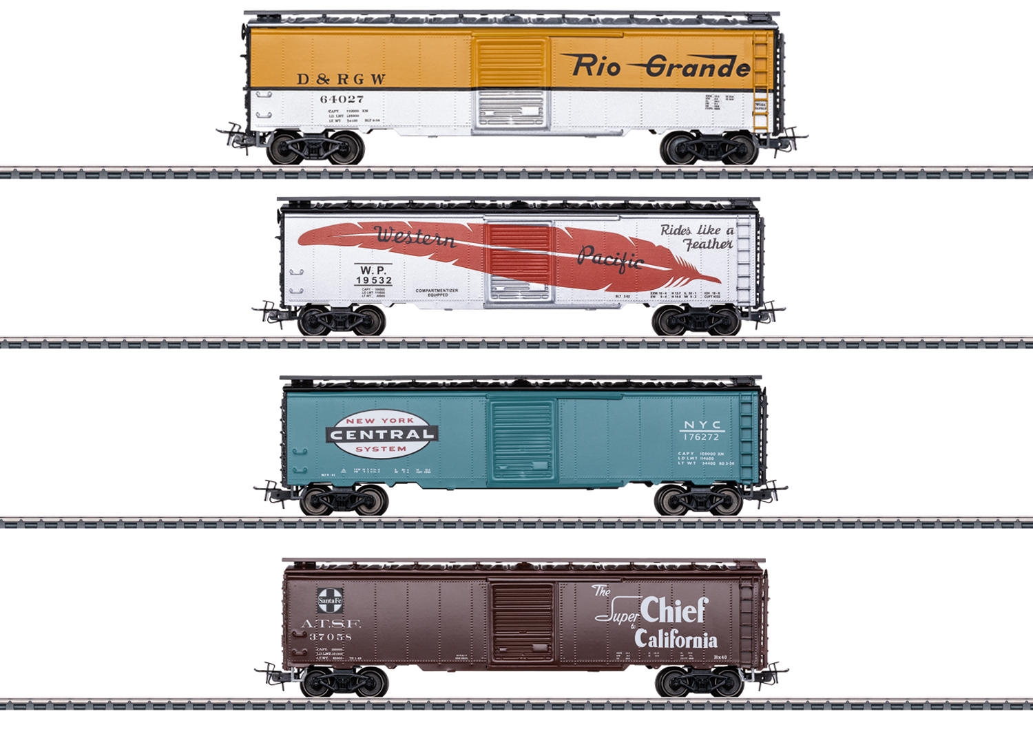 Märklin 45712 US-Güterwagen-Set Tin Plate  Märklin 45712 US-Güterwagen-Set Tin Plate