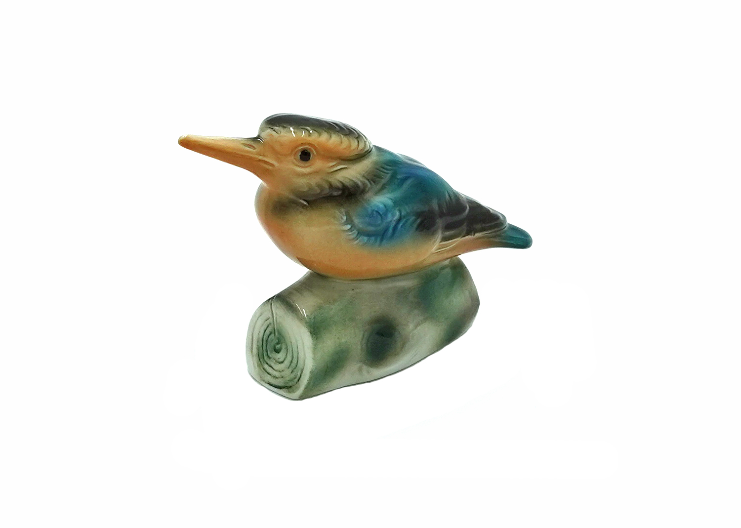 Wagner&Apel 649 Porzellanfigur Eisvogel Wagner&Apel 649 Porzellanfigur Eisvogel