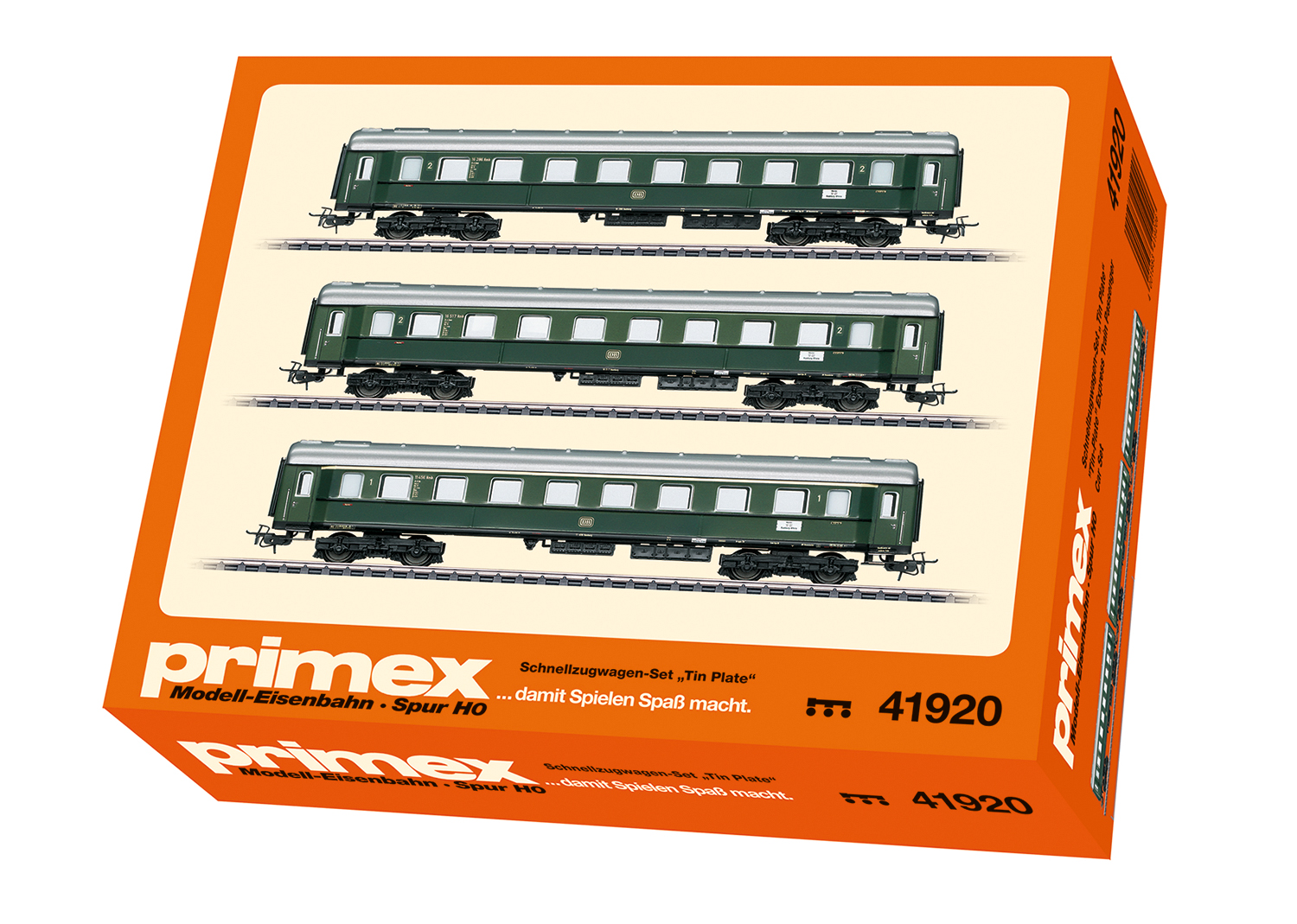 Märklin 41920 DB Schnellzugwagen-Set Tin Plate Primex 