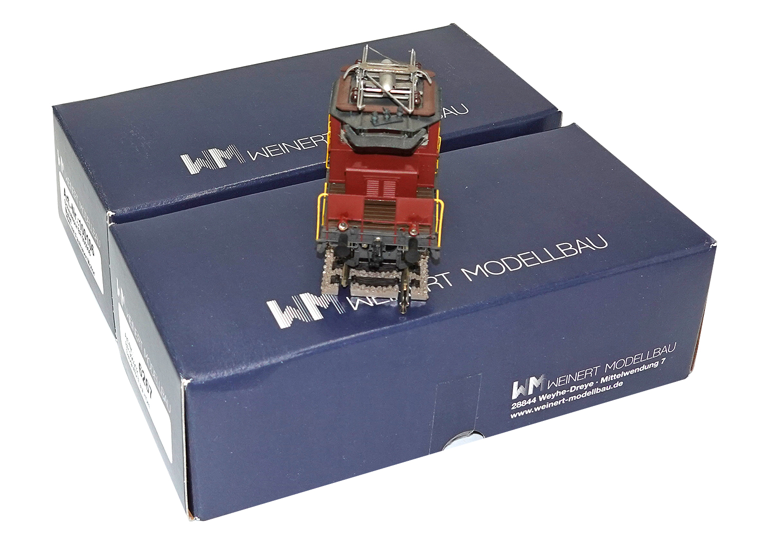 Weinert 4070 H0 SBB Schienentraktor Te I 40 braun mit kurzem Dach Fertigmodell 