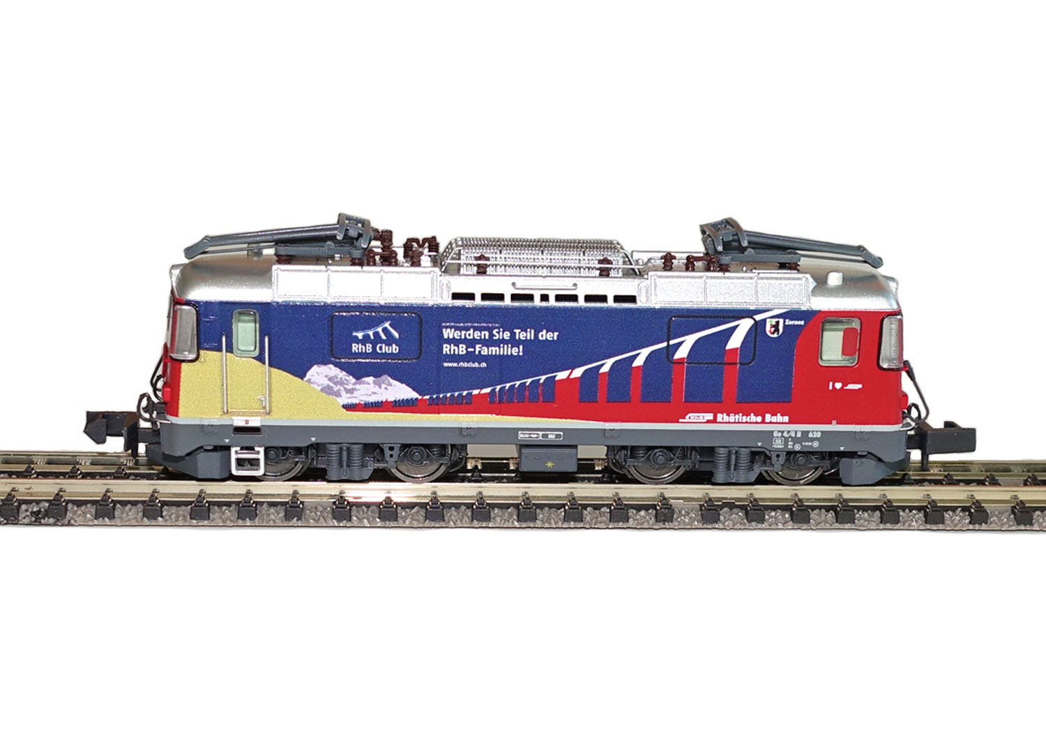 MDS 60011-D RhB-Elok Ge4/4II 620 Zernez RhB-Club  MDS 60011-D RhB-Elok Ge4/4II 620 Zernez RhB-Club