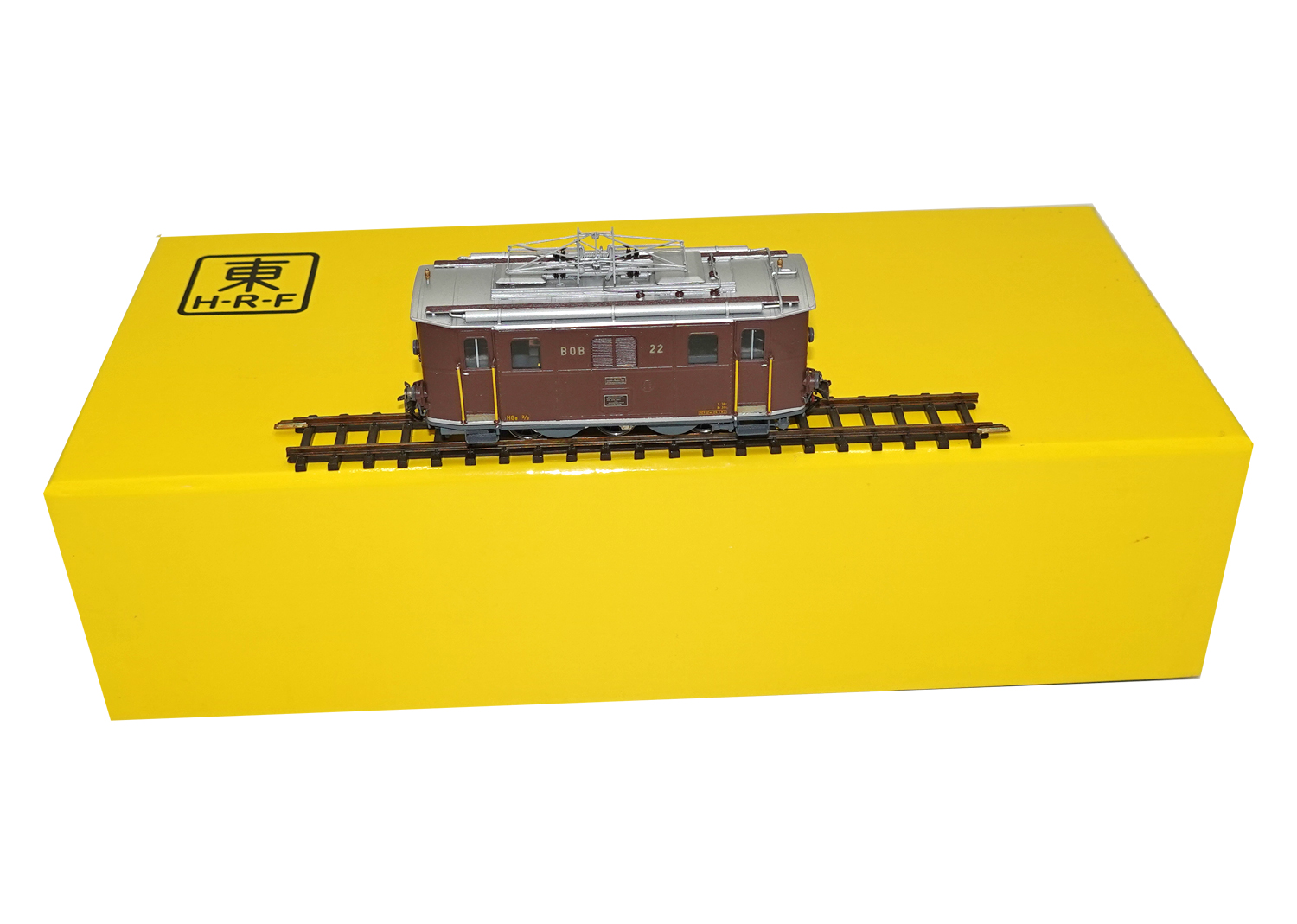 HRF 1826-1 BOB H0m E-Lokomotive HGe 3/3 Nr. 22 DC 