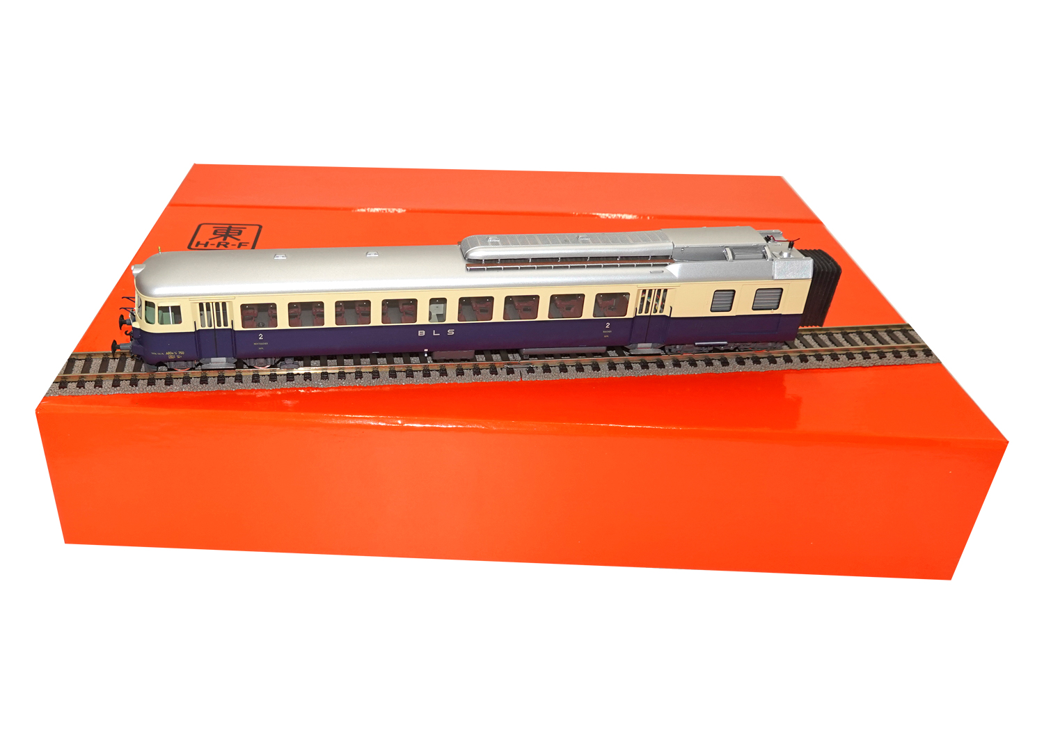 HRF 1665-2 H0 BLS blauer Pfeil ABDe 4/8 2-teilig 750