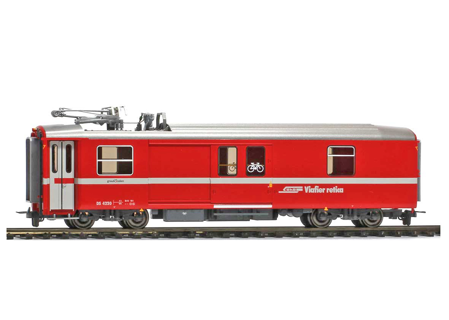 Bemo 3270170 RhB DS 4220 Packwagen/ Heizwagen 