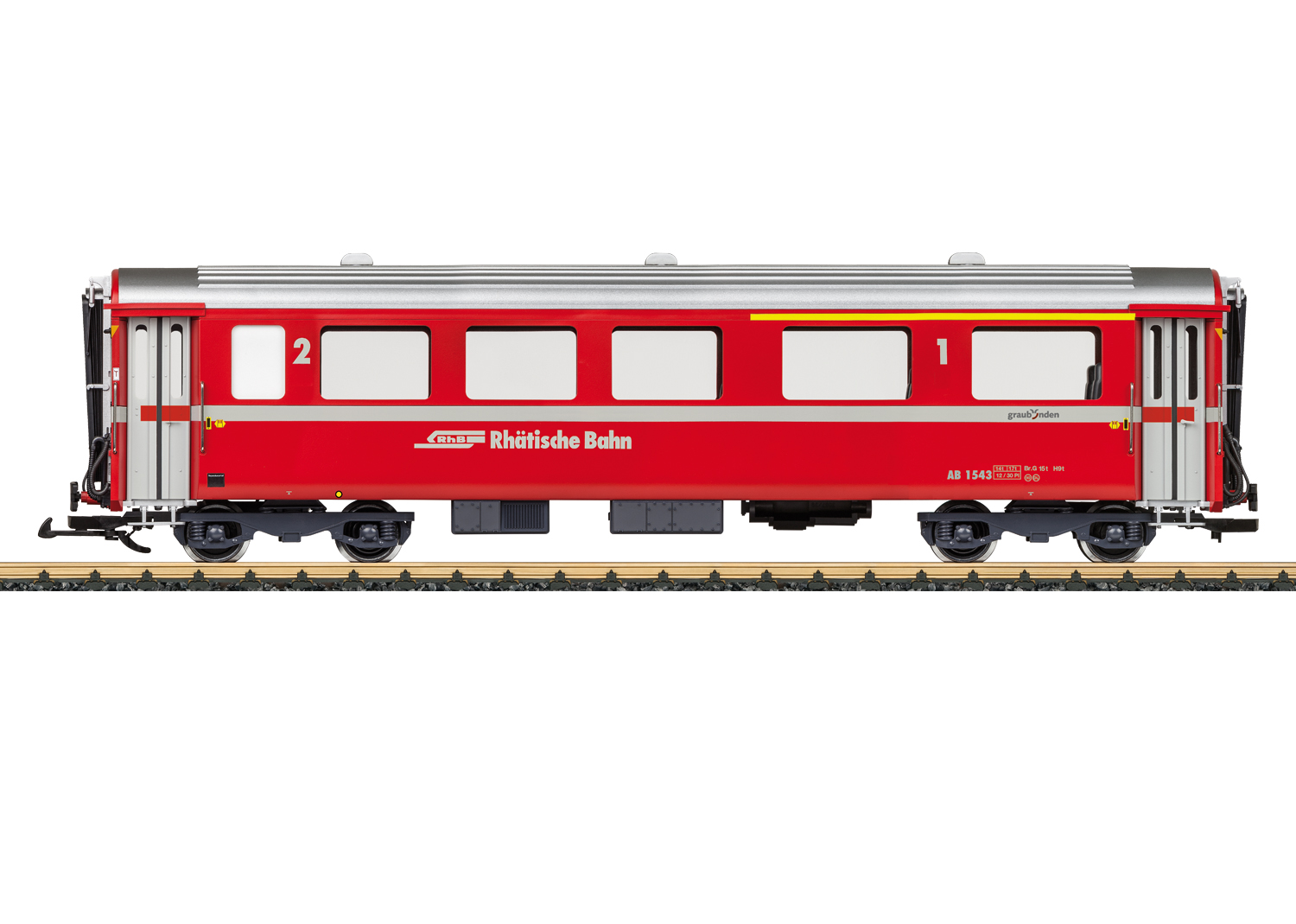 LGB 31679 RhB Schnellzugwagen 1./2. Klasse 