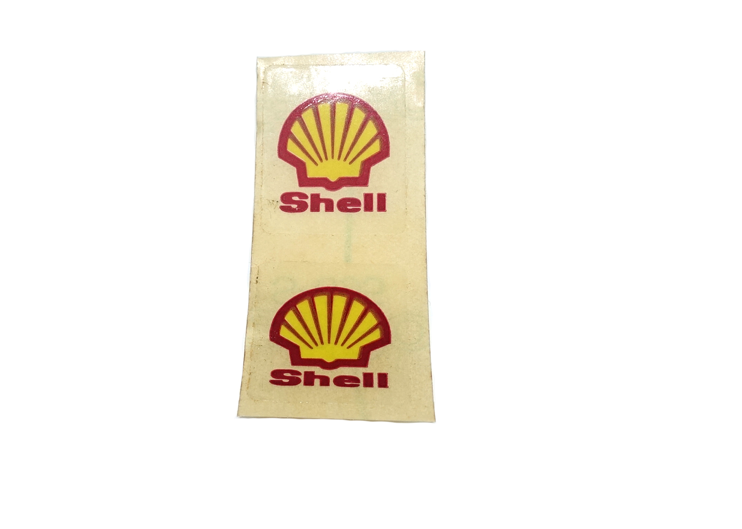Spur 0 Shell Klebefolie klein