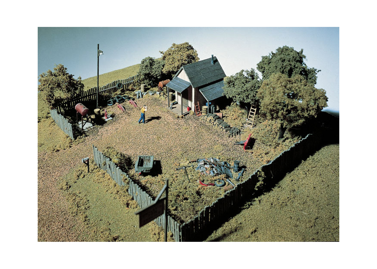 Woodland S130 Abschleppwagen Service Szene  Woodland S130 Abschleppwagen Service Szene