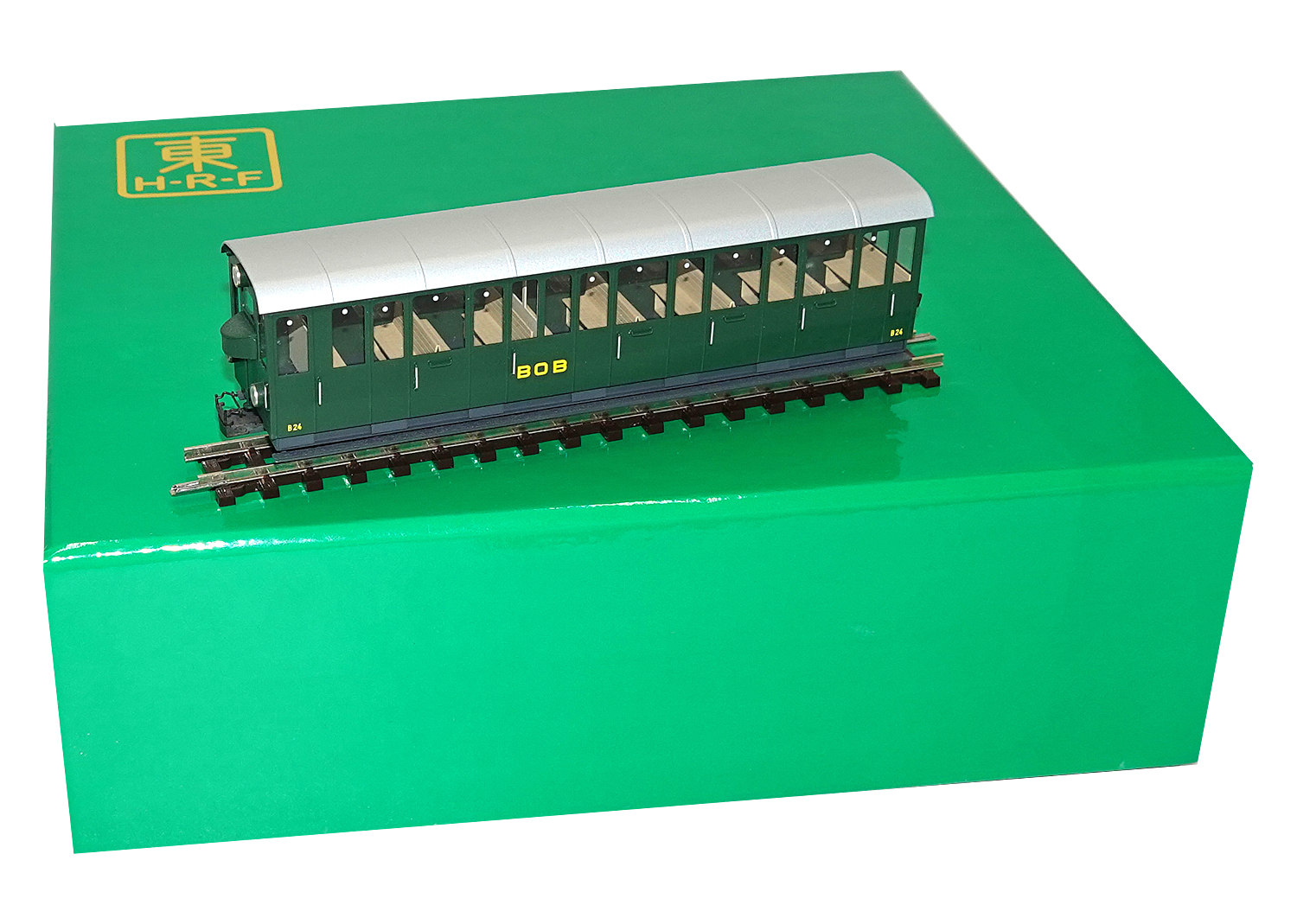 HRF 1839B SPB H0e H0e BOB Personenwagen B24 Güterwagen 0M 51 DC 