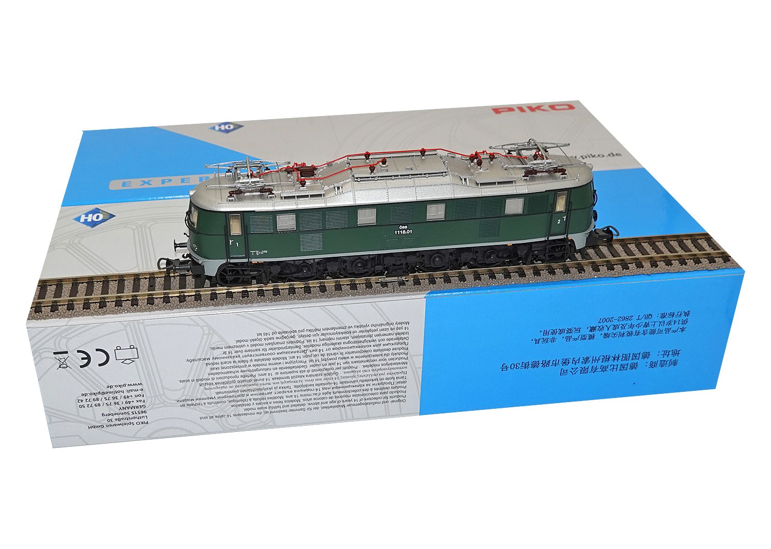 Piko 51874 ÖBB E-Lokomotive Rh 1118 Ep. III DCC 