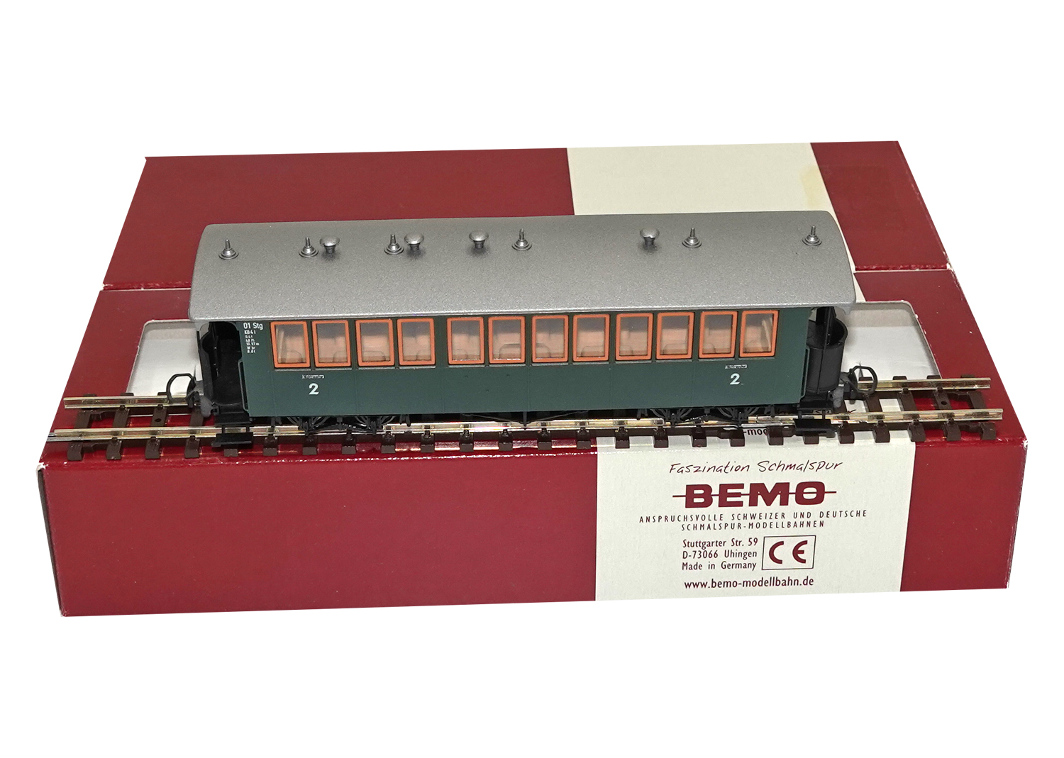 Bemo 3011811 H0e DB Personenwagen 2. Kl. KB4i 01 