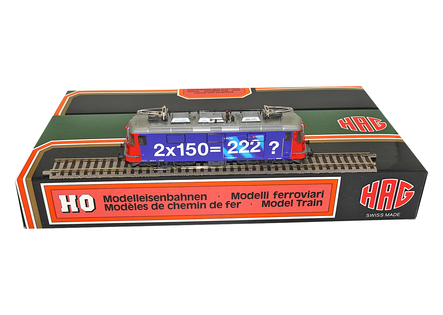 Hag 165 SBB E-Lokomotive Re 4/4 II 11322 Abo 97 AC 