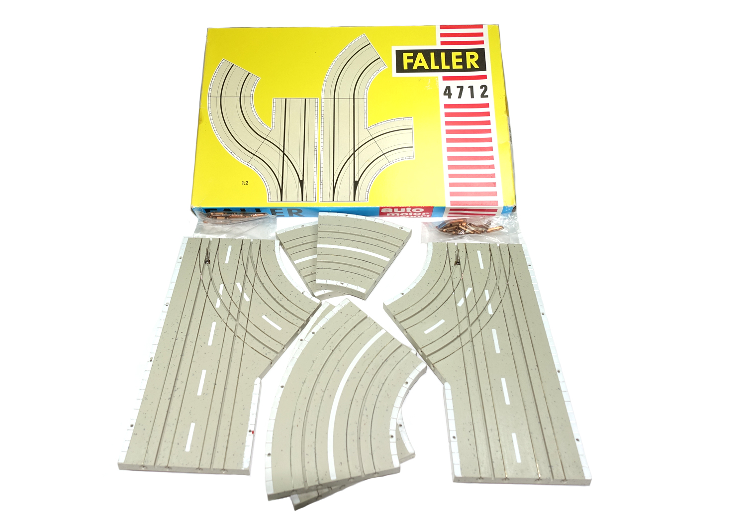 Faller AMS 4712 Doppelabzweigung 6-teilig  Faller AMS 4712 Doppelabzweigung 6-teilig