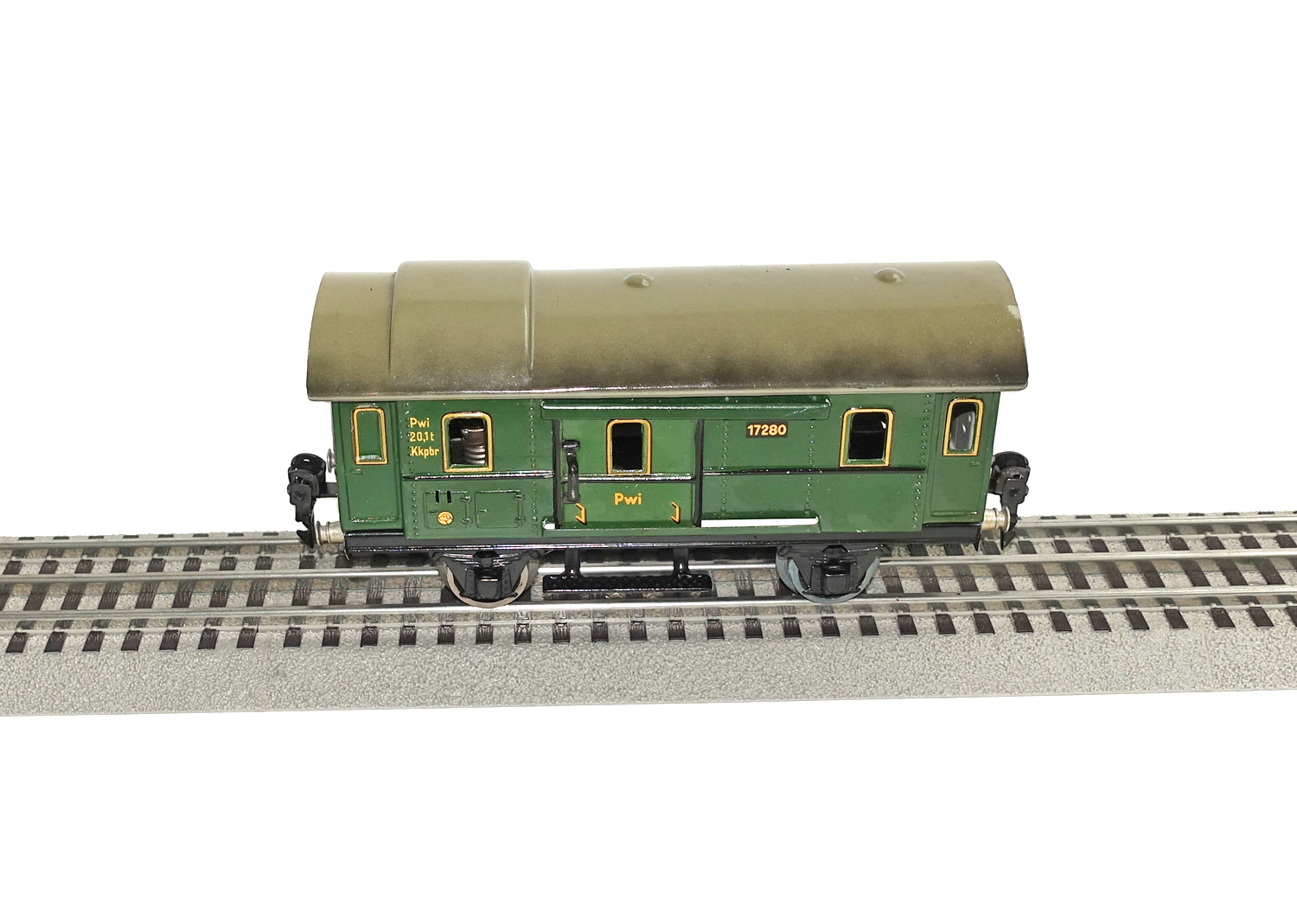 Märklin 1728 Gepäckwagen mit 2 Schlusslichtern 