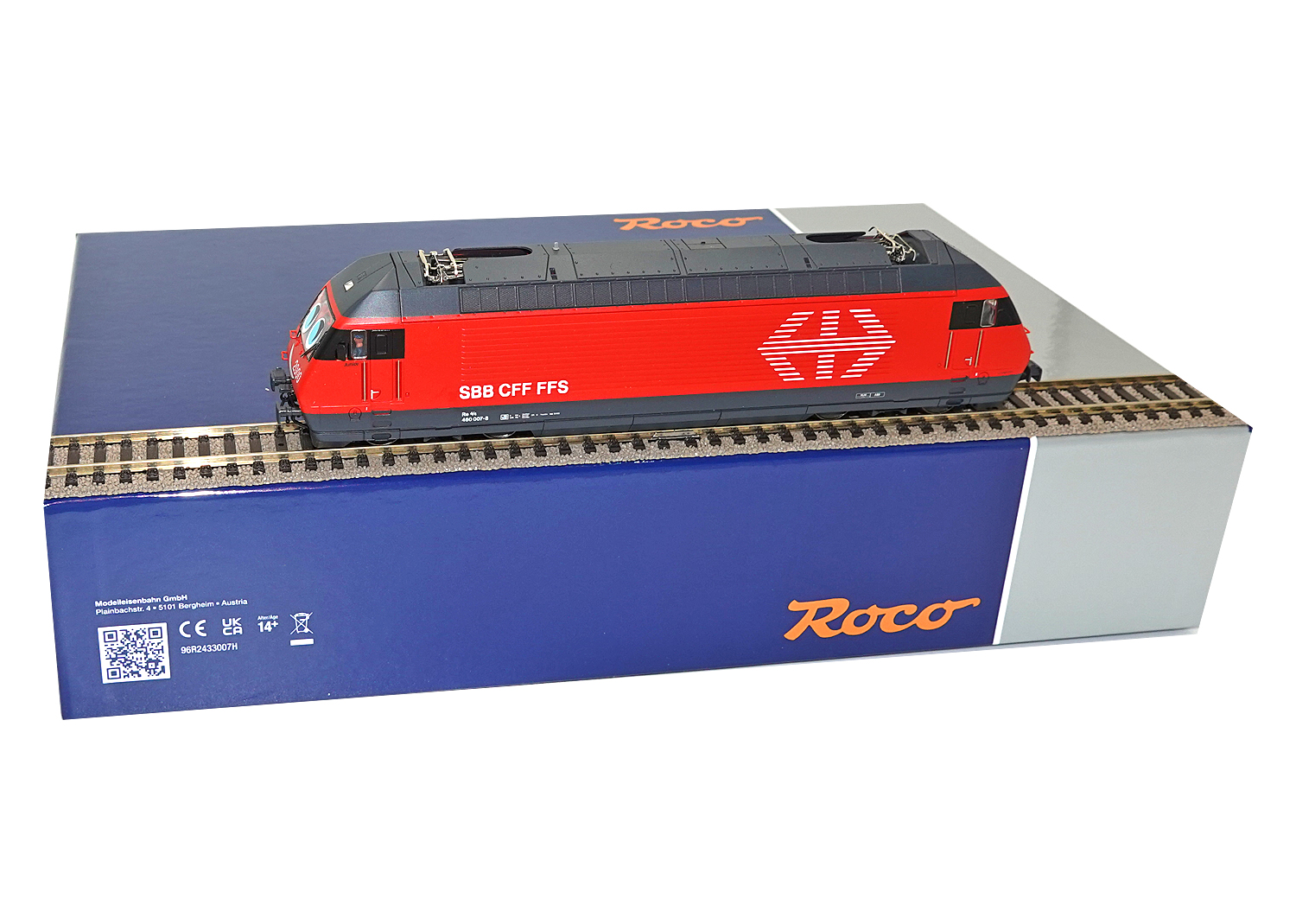 Roco 43655-2 SBB E-Lokomotive Re 460 Junior DC 