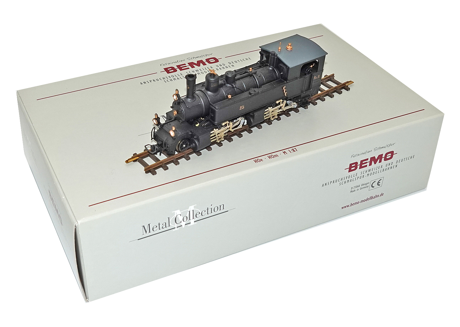 Bemo 1293135 RhB H0m Mallet-Lok G 2/3+2/2 Nr. 25 DC 