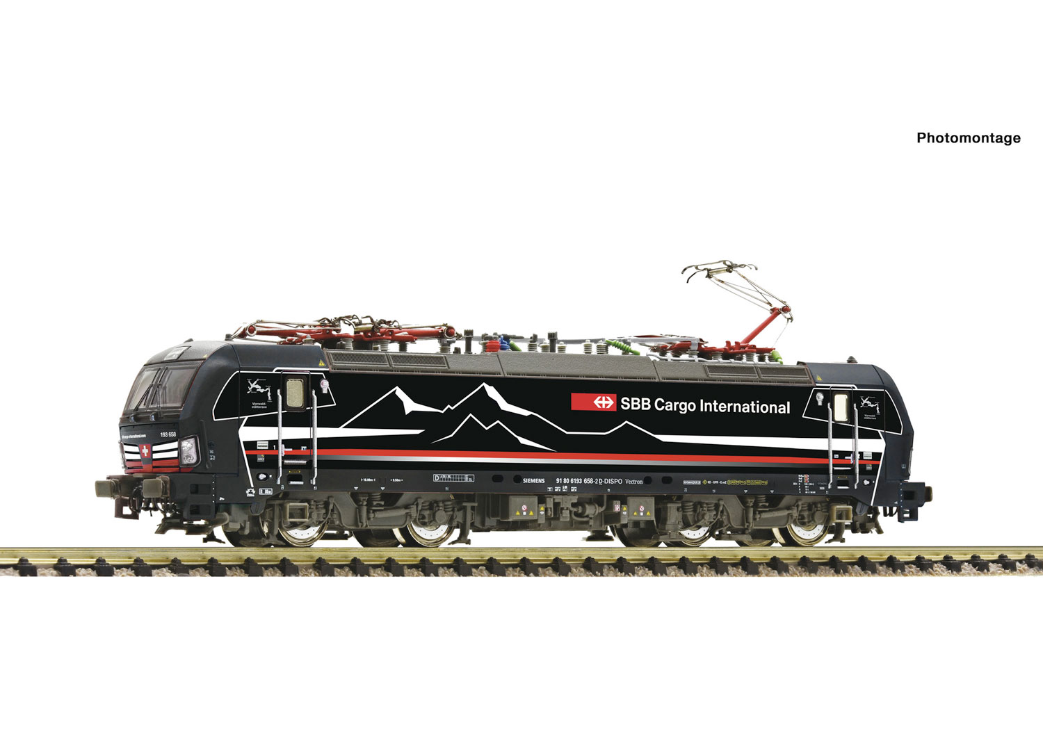 Fleischmann 739291 SBB Cargo E-Lokomotive 193 658-2 International DC Fleischmann 739291 SBB Cargo E-Lokomotive 193 658-2 International DC