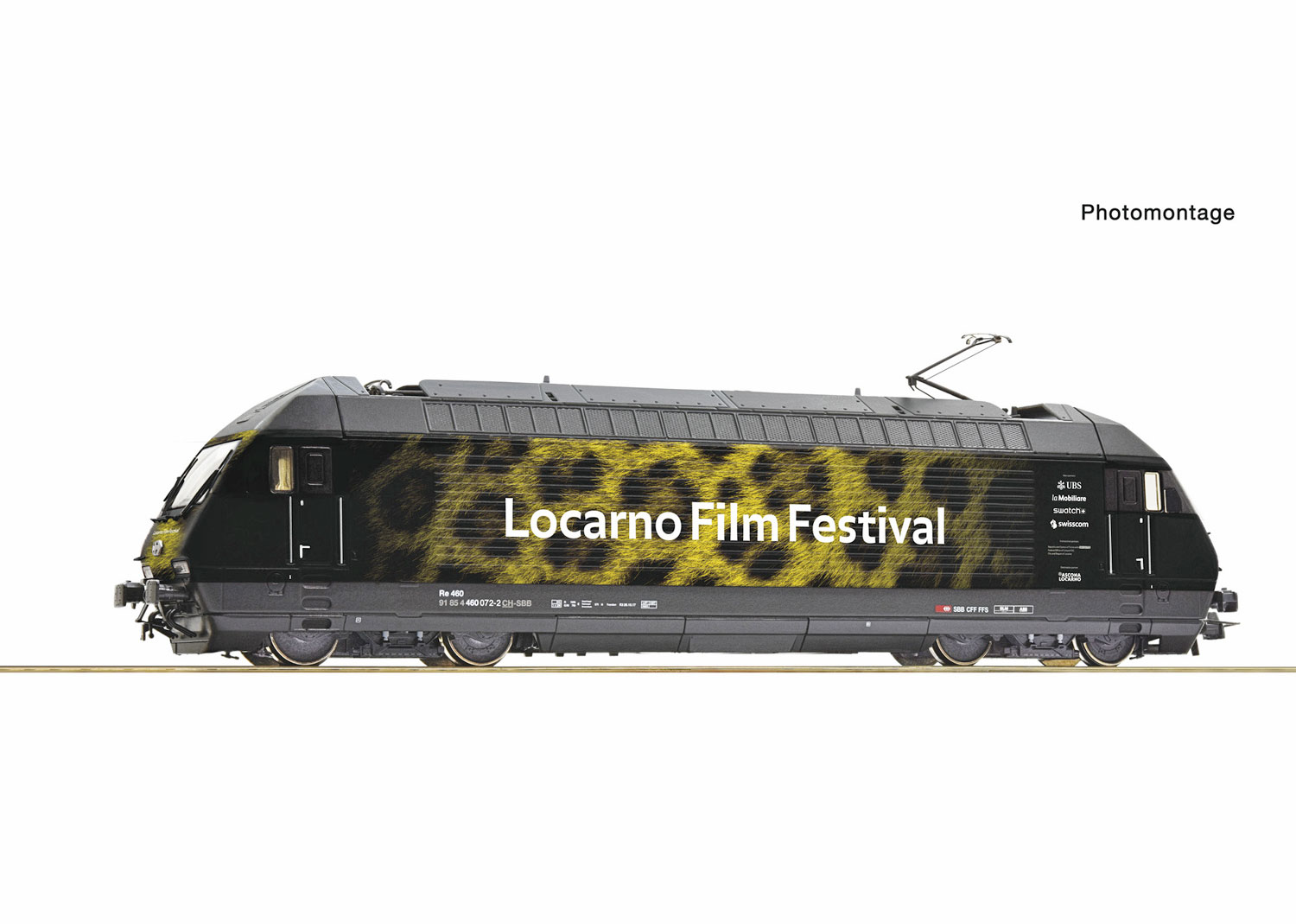 Roco 7500020 SBB E-Lokomotive Re 460 072-2 Locarno DC 