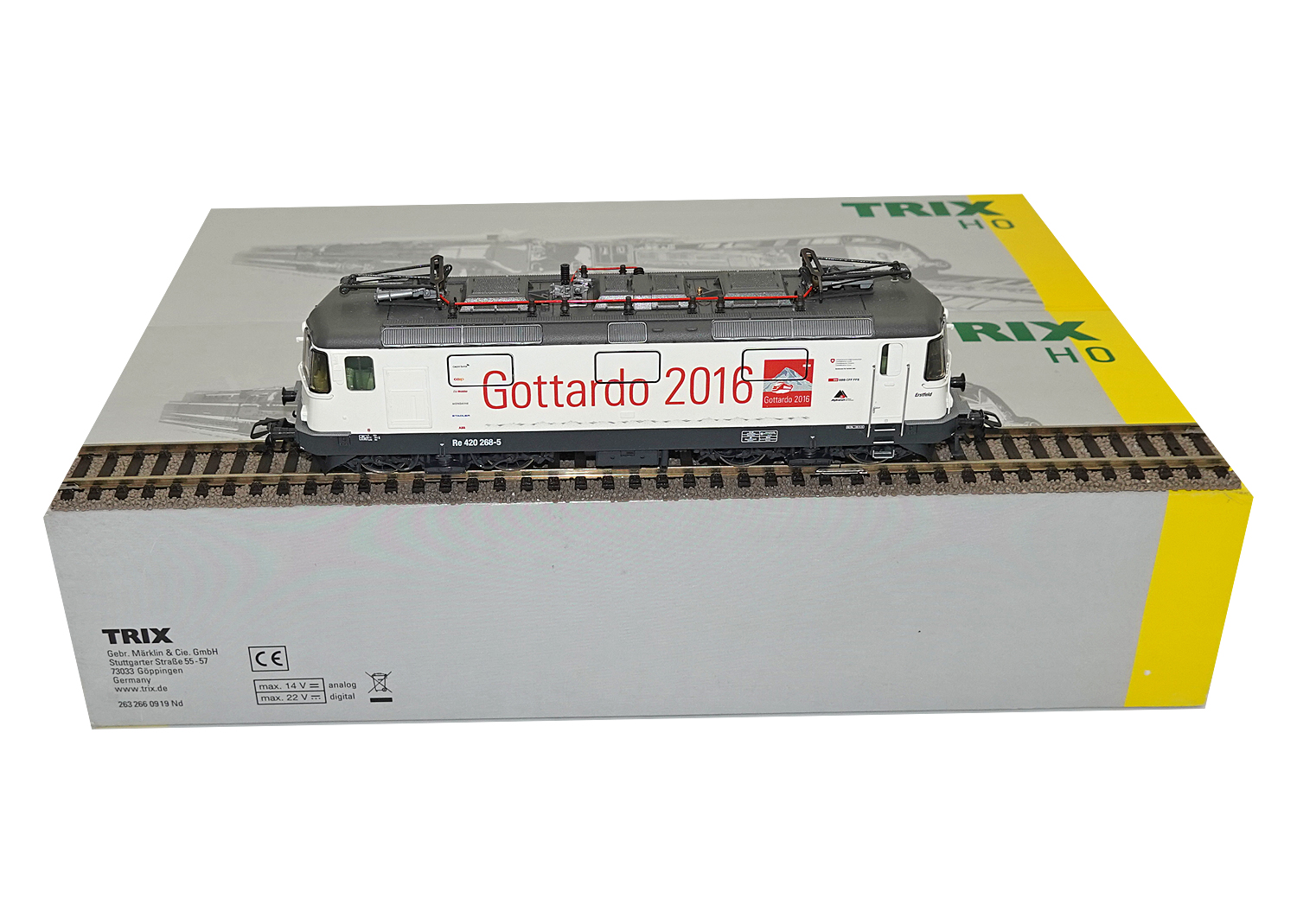 Trix 22391 SBB E-Lok Doppelpack Serie 460 + Re 4/4 II Gottardo DCC/mfx 