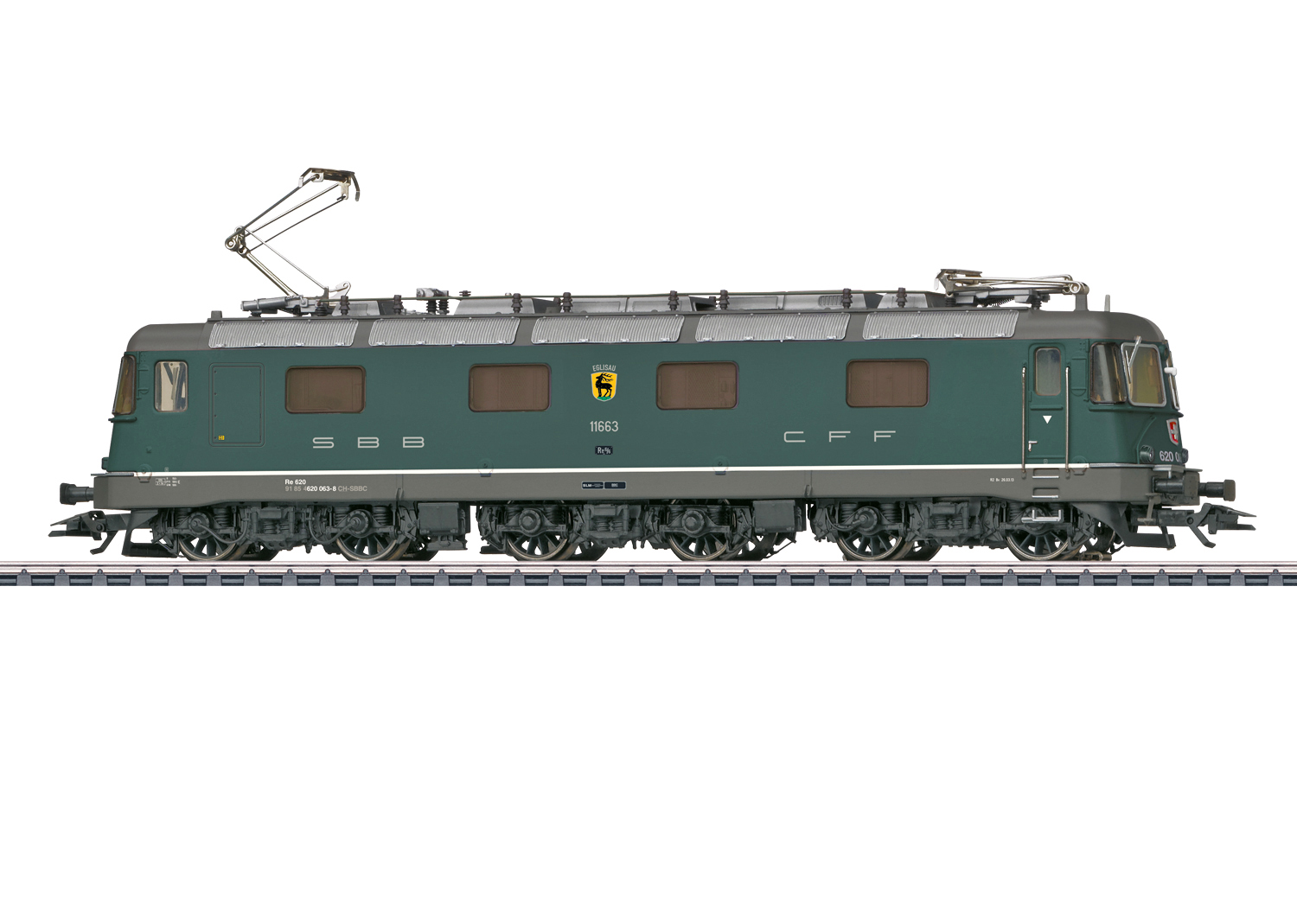 Trix 22773 SBB E-Lokomotive Re 620 Eglisau 