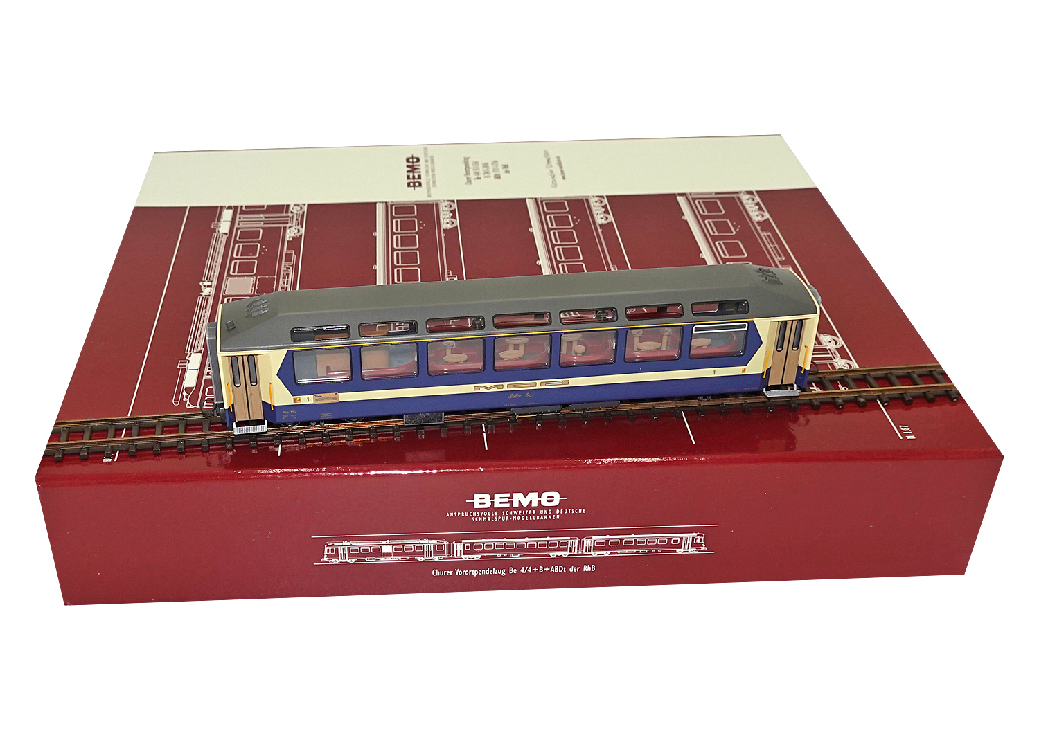 Bemo 3295305 MOB Panoramic Express Salon Bar As 115 