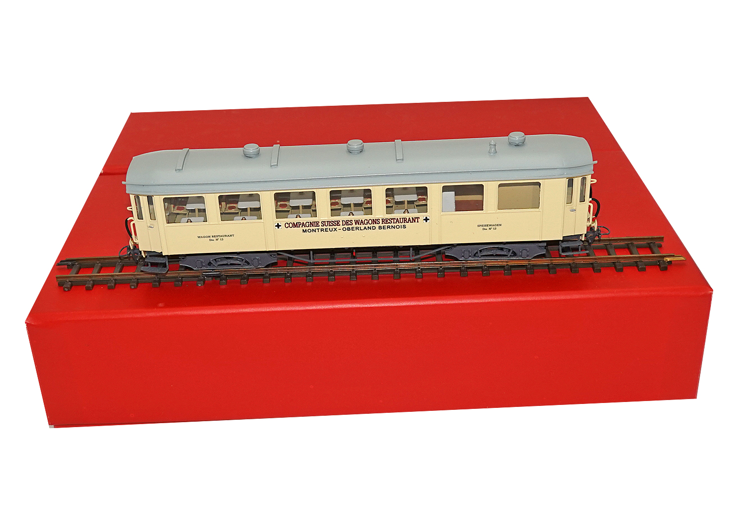 Motreno 2267 H0m MOB Restaurantwagen Dr 13 creme / hellbraun 