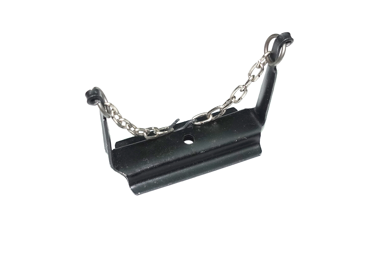 Märklin Spur 0 Rungenhalter mit Kette schwarz  Märklin Spur 0 Rungenhalter mit Kette schwarz