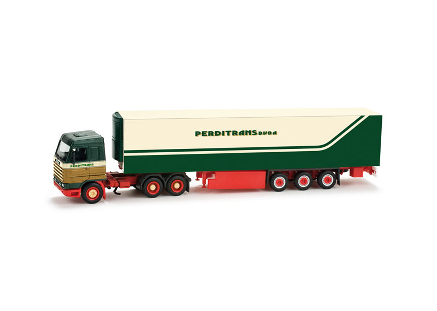 Herpa 158473 Scania Kühlkoffer-Sattelzug Perditrans  Herpa 158473 Scania Kühlkoffer-Sattelzug Perditrans