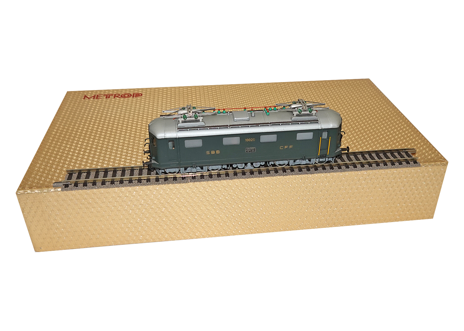 Metropolitan 714 SBB E-Lokomotive Re 4/4I mit Düsengitter 10020 DC 
