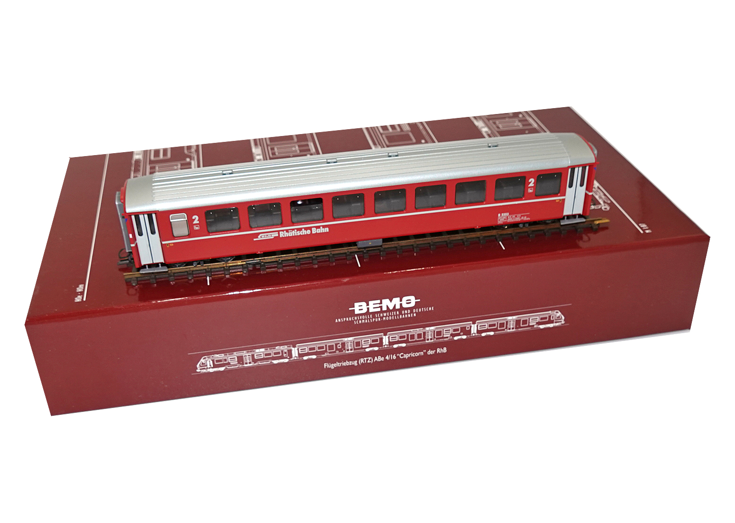 Bemo 3250153 RhB Einheitswagen I refit B 2353 