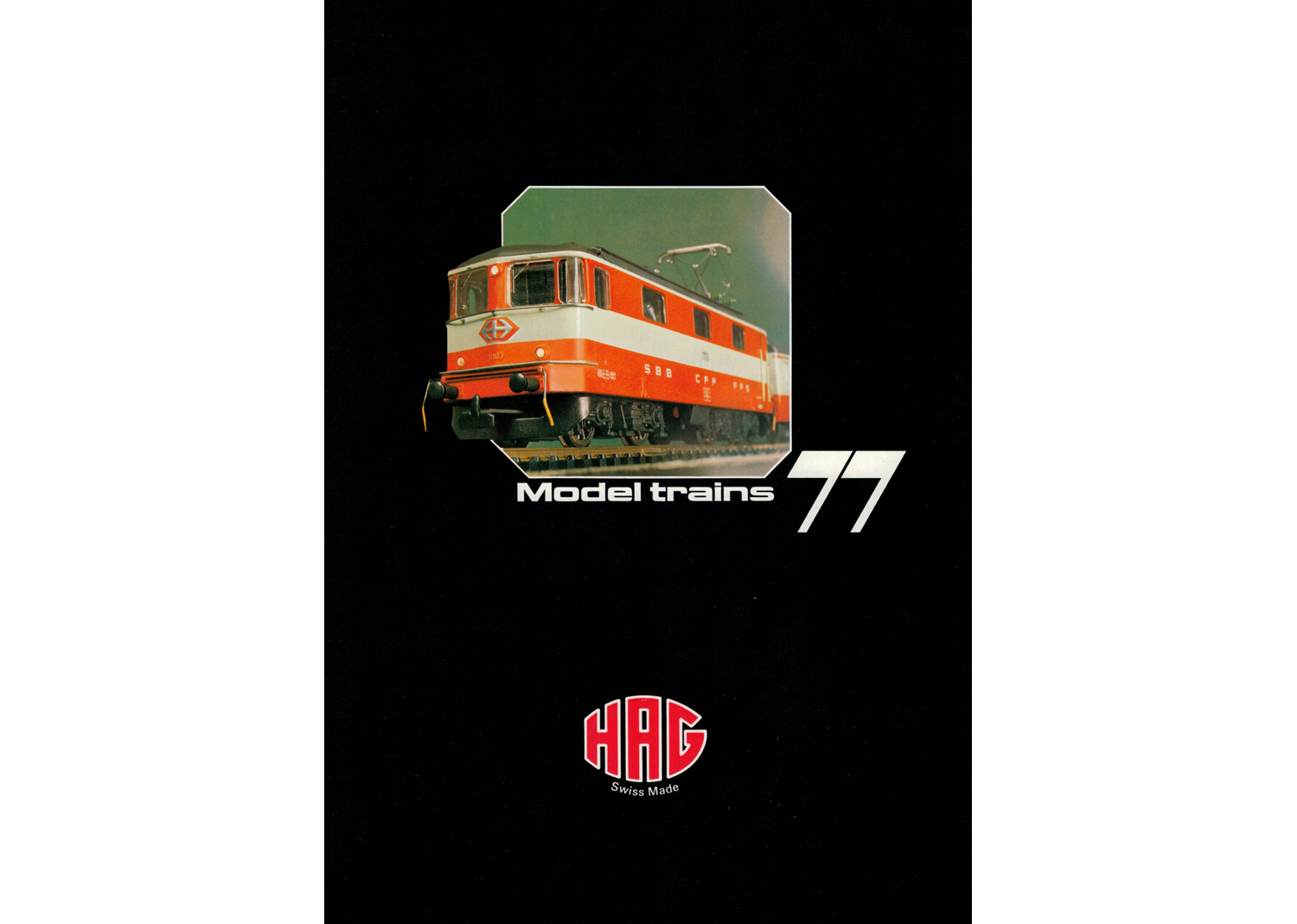 Hag Modeltrains 77 englisch (sehr selten)