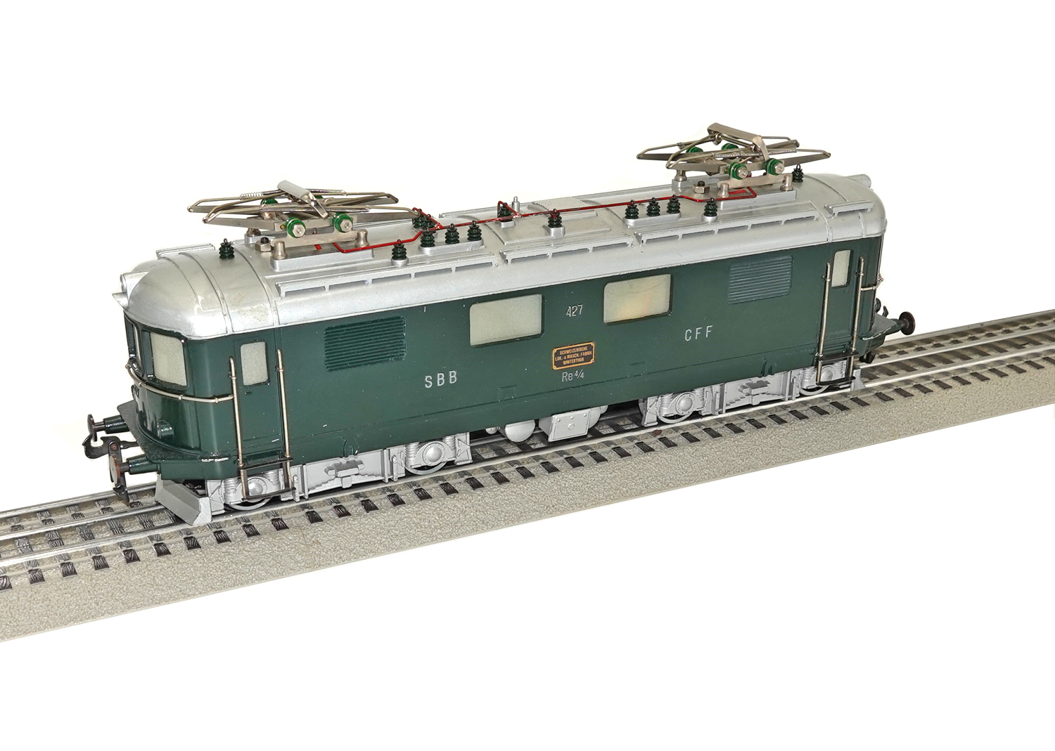 Hag 550 E-Lok Re 4/4 427 grün