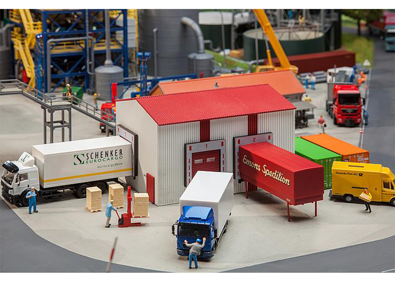 Faller 130166 Kleine Lagerhalle 