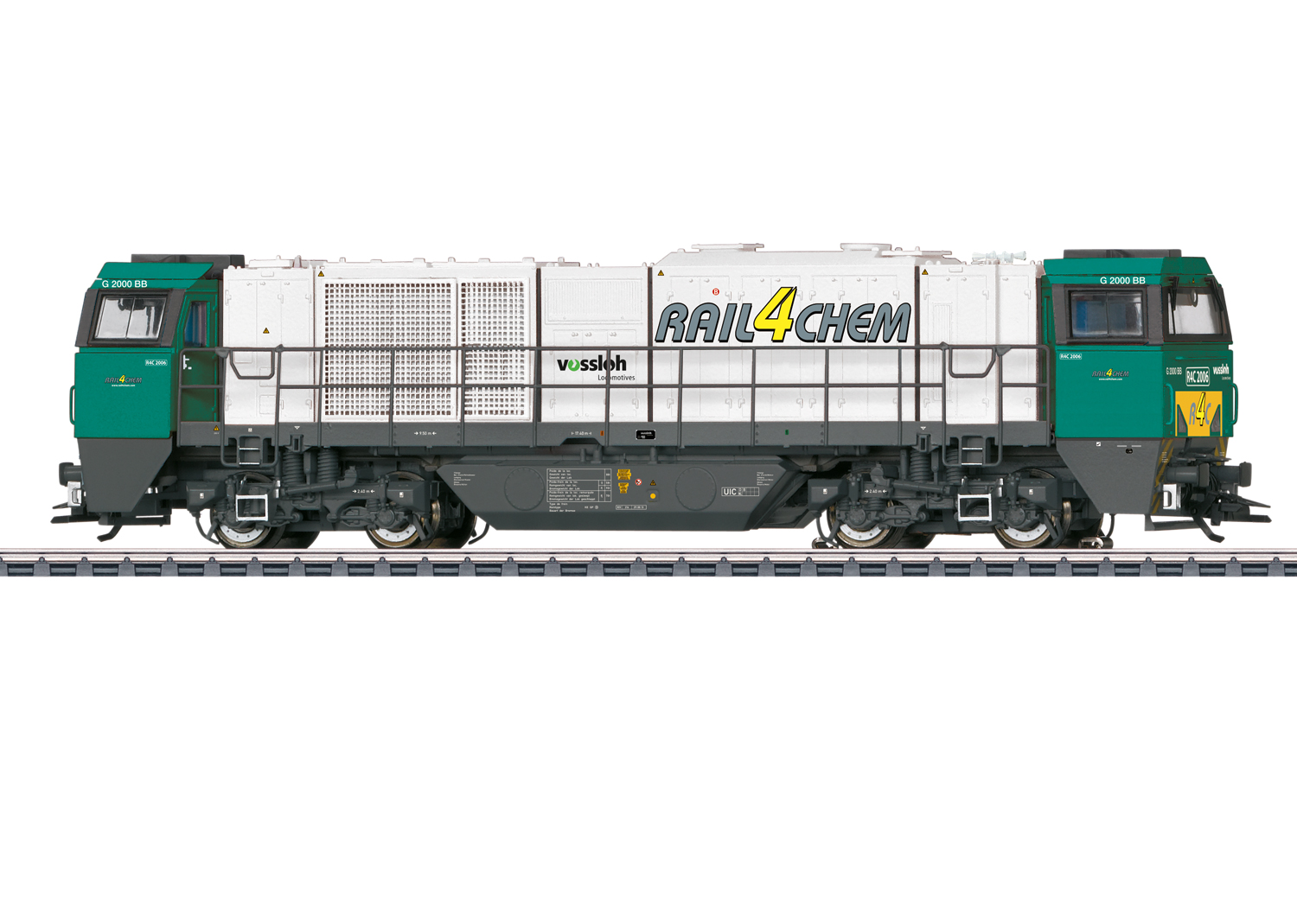 Märklin 37216 Diesellokomotive Vossloh G 2000 BB 