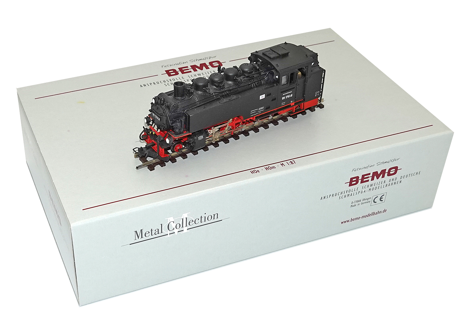 Bemo H0e 1017809 Dampflok DR Baureihe 99 1789-9 Ep. IV 