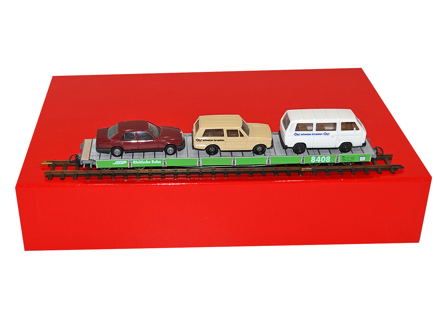 D+R 28450 H0m RhB Autotransporter Skl 8408 