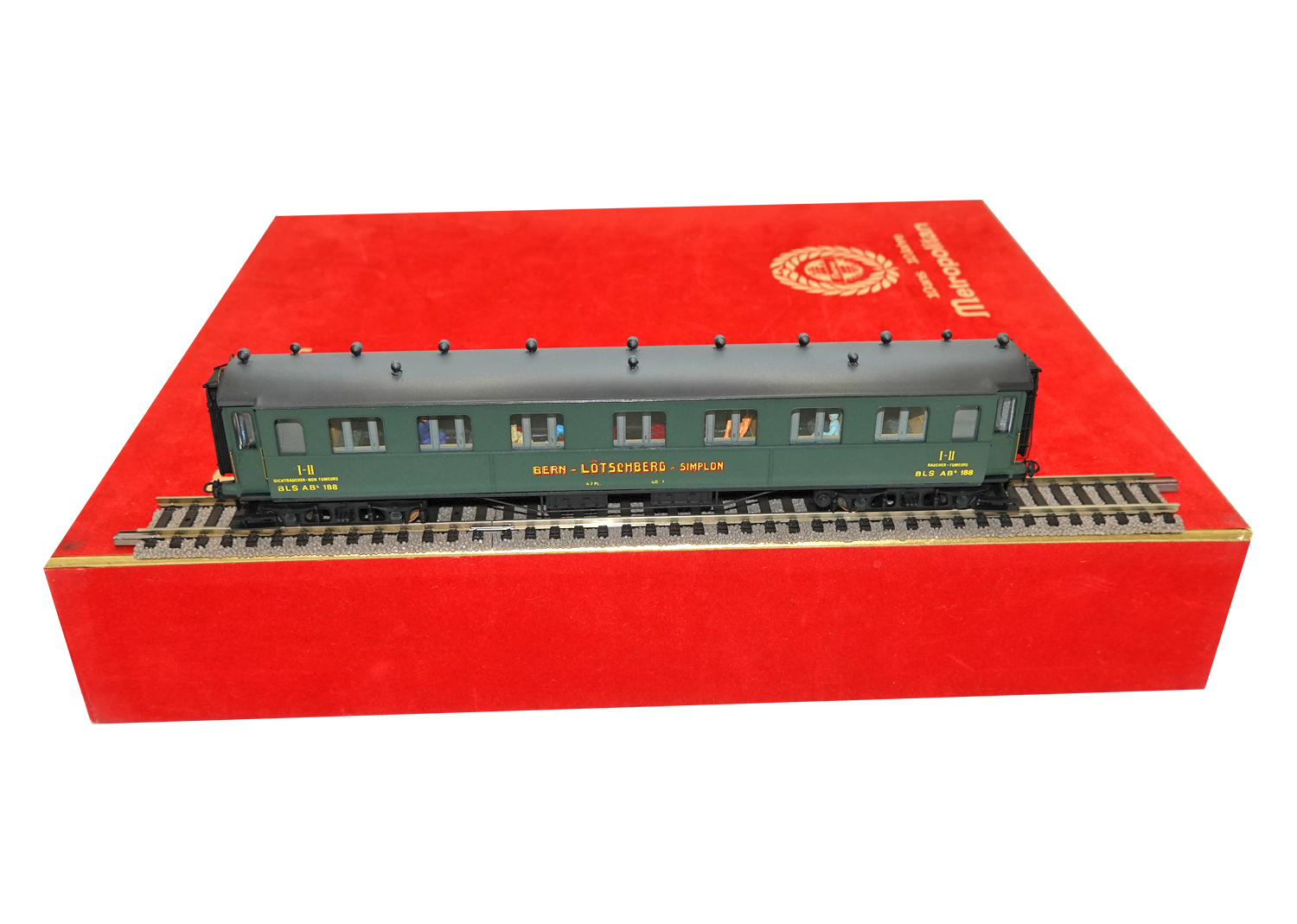 Metropolitan 6080 BLS Wagen-Set 5-tlg. mit Schattenschrift 