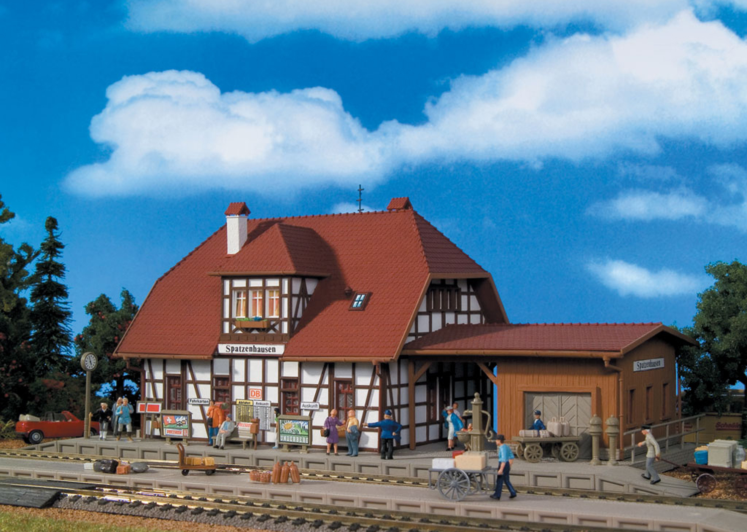 Vollmer 43501 Bahnhof Spatzenhausen Vollmer 43501 Bahnhof Spatzenhausen