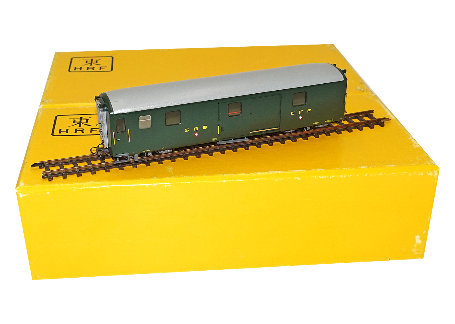 HRF 1784B SBB H0m Gepäckwagen Brünig D1609 