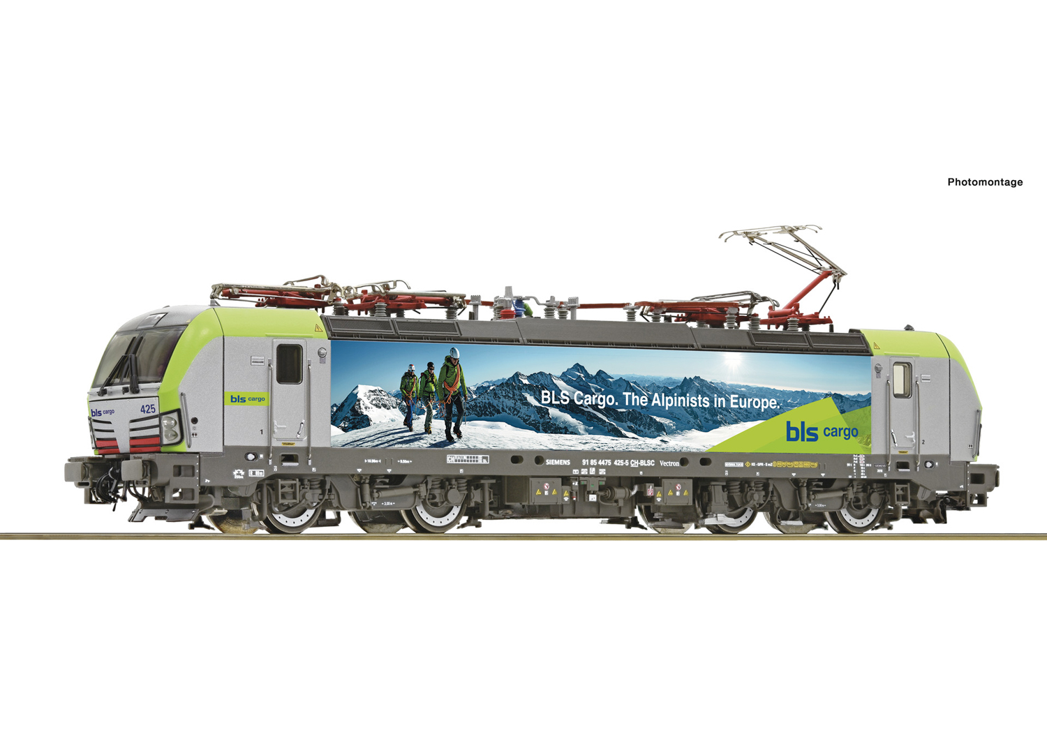 Roco 70682 BLS E-Lokomotive Re 475 425-5 Cargo DCC 
