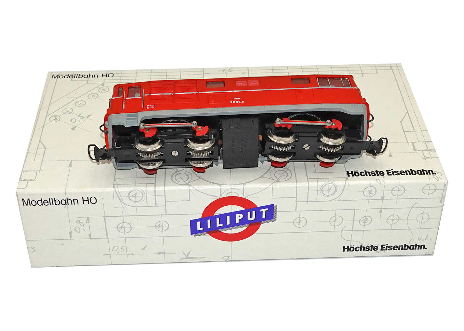 Liliput 904 H0e ÖBB Diesellok 2095.11 DC 