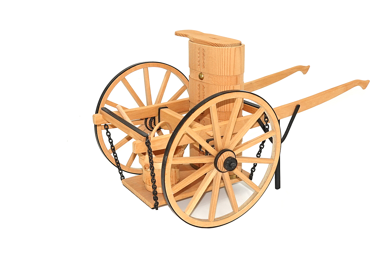 Holzspielzeug Schweiz Butterfass Wagen Holzspielzeug Schweiz Butterfass Wagen