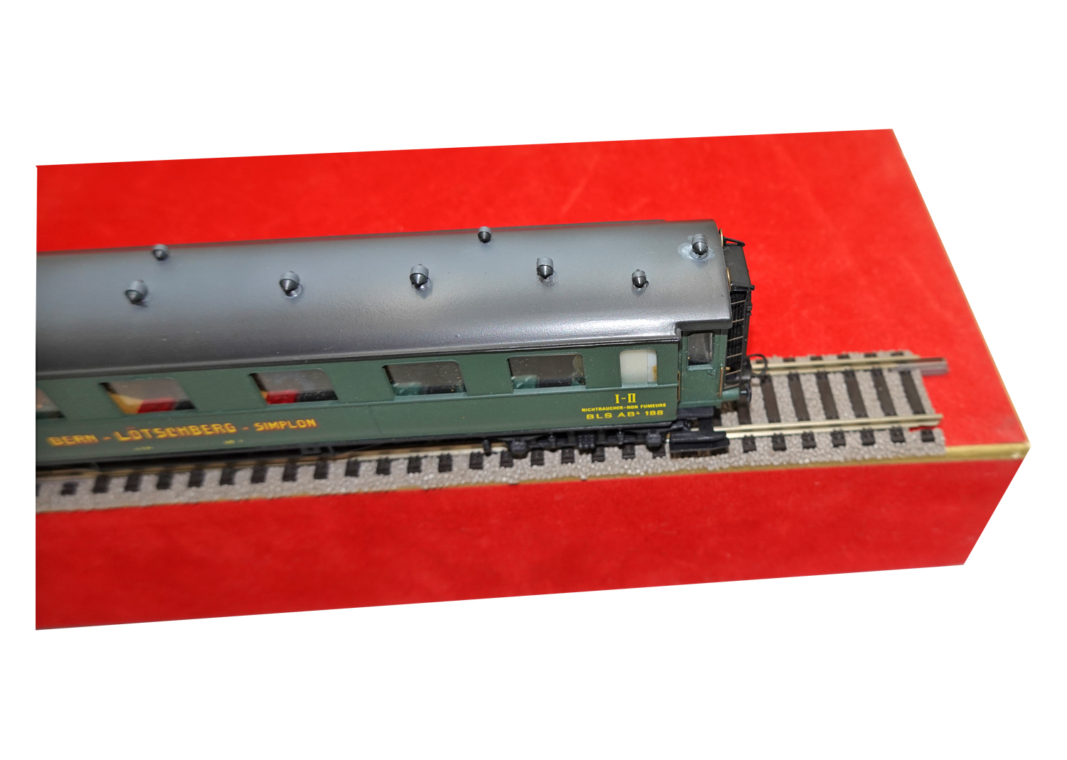 Metropolitan 6080 BLS Wagen-Set 5-tlg. mit Schattenschrift 