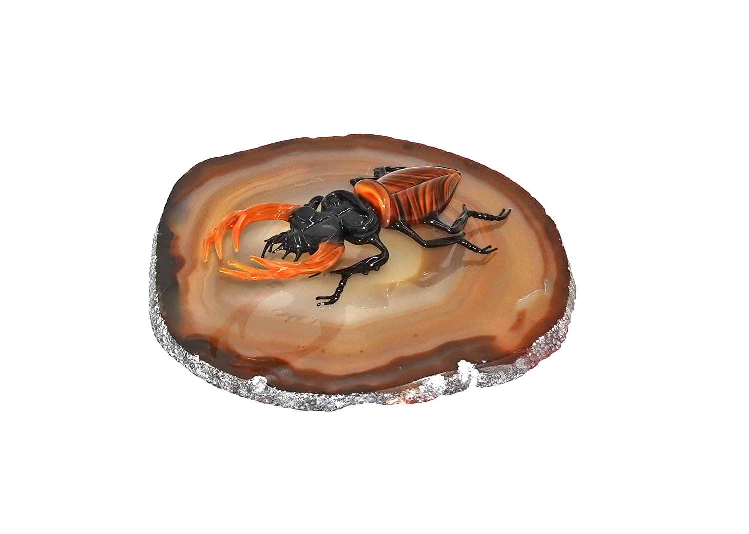 Hirschkäfer Insekten / Käfer aus Glas von Falk Bauer Lauscha  Hirschkäfer Insekten / Käfer aus Glas von Falk Bauer Lauscha