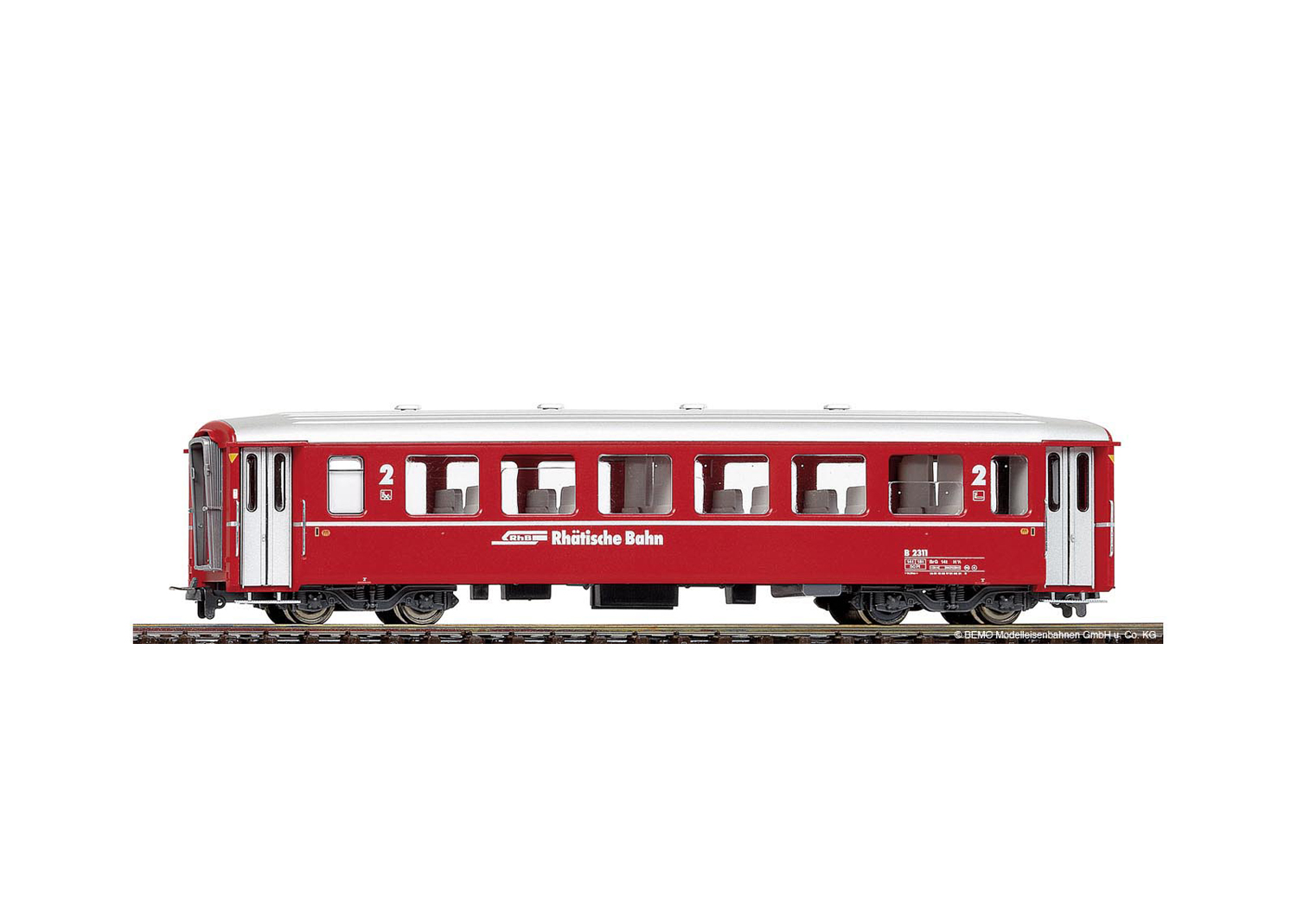 Bemo 3255143 RhB B 2313 Einheitswagen I Berninabahn 